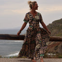 La combi India en viscose graphique - Quintessence