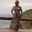 La combi India en viscose graphique - Quintessence