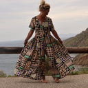 La combi India en viscose graphique - Quintessence