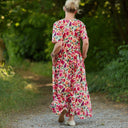 La combi India manches courtes en coton lavé Jardin secret - Quintessence