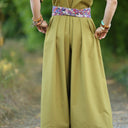 La combi India manches courtes en coton/viscose Kiwi - Quintessence