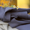 La combi India manches courtes en lin jean - Quintessence