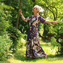 La combi India manches courtes en viscose Palazzo nomade - Quintessence