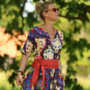 La combi India manches courtes en viscose Palazzo nomade - Quintessence