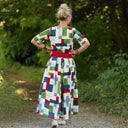 La combi India manches courtes en viscose Sonia - Quintessence