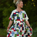La combi India manches courtes en viscose Sonia - Quintessence