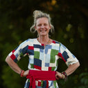 La combi India manches courtes en viscose Sonia - Quintessence