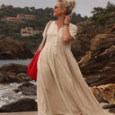 La parfaite combi India en viscose/lin ficelle - Quintessence