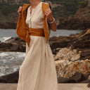 La parfaite combi India en viscose/lin ficelle - Quintessence