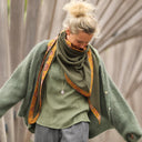 Le foulard Calista Kaki plumetis/Tara - Quintessence