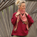 Le foulard Calista Terracotta rosé/Ila - Quintessence