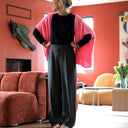 Le Pantalon Cocoon Louis — jersey gris chiné - Quintessence