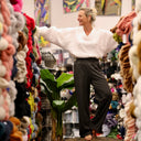 Le Pantalon Cocoon Louis — jersey gris chiné - Quintessence