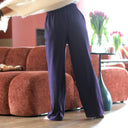 Le Pantalon Cocoon Louis — jersey prune - Quintessence