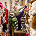 Le Pantalon Cocoon Louis — jersey prune - Quintessence