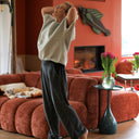 Le Pantalon Cocoon Louis — pilou - pilou gris - Quintessence