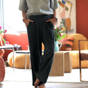 Le Pantalon Cocoon Louis — pilou - pilou gris - Quintessence