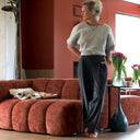 Le Pantalon Cocoon Louis — pilou - pilou gris - Quintessence