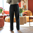 Le Pantalon Cocoon Louis — pilou - pilou gris - Quintessence