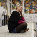 Le Poncho Douillet Pétronille - Sherpa noir - Quintessence