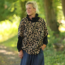 Le Poncho Pétronille - jacquard léo - Quintessence
