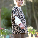 Le Poncho Pétronille - jacquard léo - Quintessence