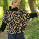 Le Poncho Pétronille - jacquard léo - Quintessence