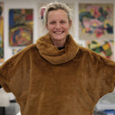 Le snood Douillet Nilo - Fourrure camel - hauteur 14cm - Quintessence