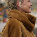 Le snood Douillet Nilo - Fourrure camel - hauteur 20cm - Quintessence