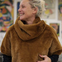 Le snood Douillet Nilo - Fourrure camel - hauteur 20cm - Quintessence