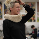 Le snood Douillet Nilo - Fourrure ficelle - hauteur 14cm - Quintessence