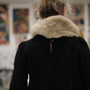 Le snood Douillet Nilo - Fourrure ficelle - hauteur 20cm - Quintessence