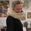 Le snood Douillet Nilo - Fourrure ficelle - hauteur 20cm - Quintessence