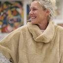 Le snood Douillet Nilo - fourrure miel - hauteur 14cm - Quintessence