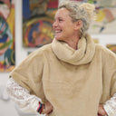 Le snood Douillet Nilo - fourrure miel - hauteur 20cm - Quintessence