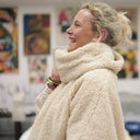 Le snood Douillet Nilo - Sherpa crème - hauteur 20cm - Quintessence