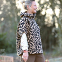 Le snood Nilo - jacquard léo - hauteur 14cm - Quintessence