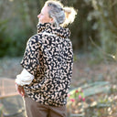 Le snood Nilo - jacquard léo - hauteur 14cm - Quintessence