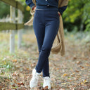 Legging Léni - en maille côtelé marine - Quintessence