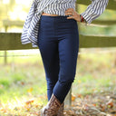 Legging Léni - jean bleu - Quintessence