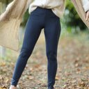 Legging Léni - jersey marine - Quintessence