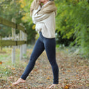 Legging Léni - jersey marine - Quintessence