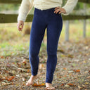 Legging Léni - velours côtelé bleu - Quintessence