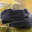 Legging Léni - velours côtelé marine - Quintessence