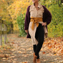 Legging Léni - velours côtelé noir - Quintessence