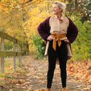 Legging Léni - velours côtelé noir - Quintessence