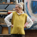 Gilet sans manches Aubane — alpaga mimosa