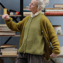 Gilet sans manches Aubane — alpaga kiwi