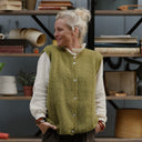 Gilet sans manches Aubane — alpaga kiwi