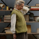 Gilet sans manches Aubane — alpaga kiwi